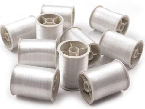 Nici monofilowe białe ok.70m