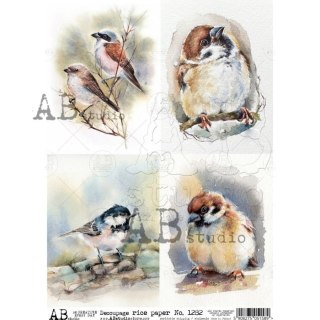 Papier ryżowy Abstudio A4 AB-1282