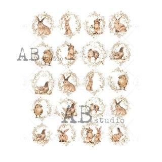 Papier ryżowy Abstudio A4 AB-1300
