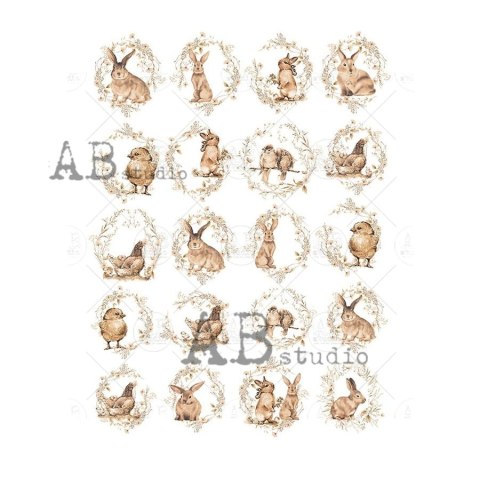 Papier ryżowy Abstudio A4 AB-1300
