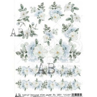 Papier ryżowy Abstudio A4 AB-1359
