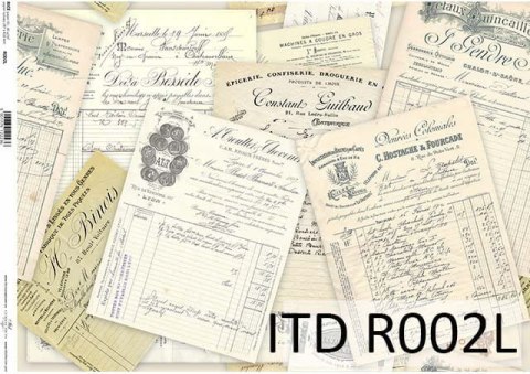 ITD Papier ryżowy A3 ITD R 002L