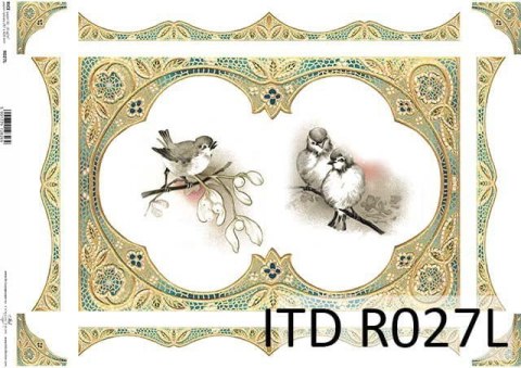 ITD Papier ryżowy A3 ITD R 027L