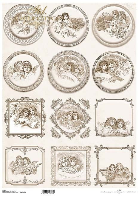 ITD Papier ryżowy A3 ITD R 0929L