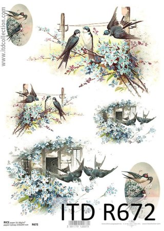 ITD Papier ryżowy A4 ITD R 0672