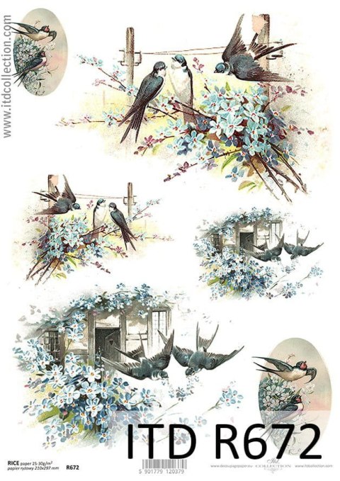 ITD Papier ryżowy A4 ITD R 0672