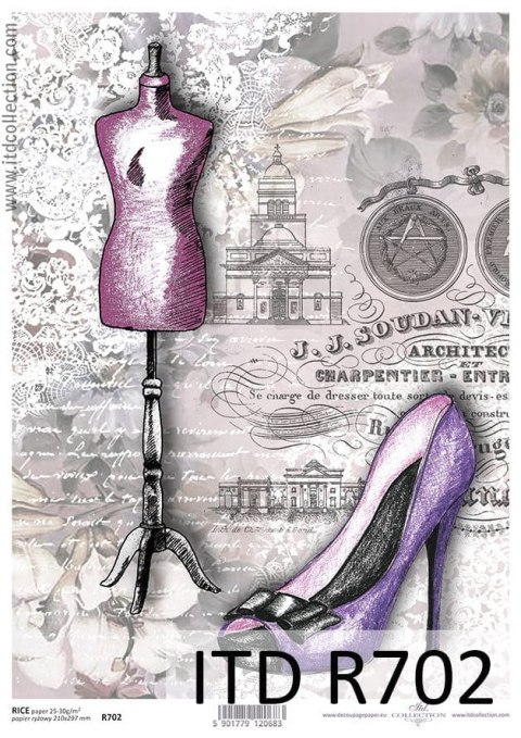 ITD Papier ryżowy A4 ITD R 0702