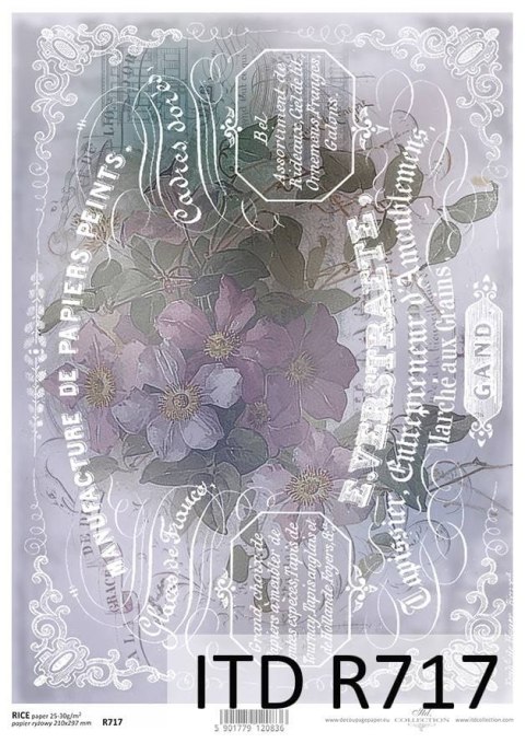 ITD Papier ryżowy A4 ITD R 0717