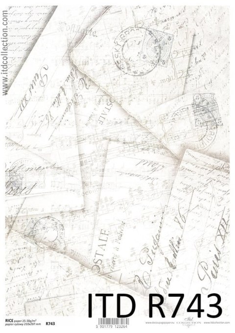 ITD Papier ryżowy A4 ITD R 0743