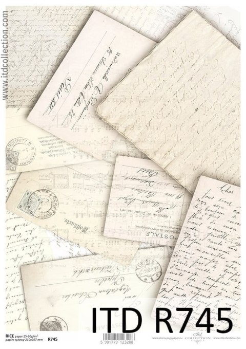 ITD Papier ryżowy A4 ITD R 0745