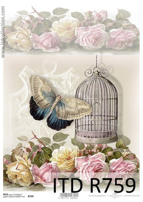 ITD Papier ryżowy A4 ITD R 0759