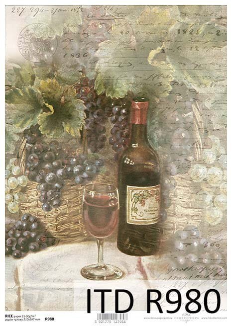 ITD Papier ryżowy A4 ITD R 0980