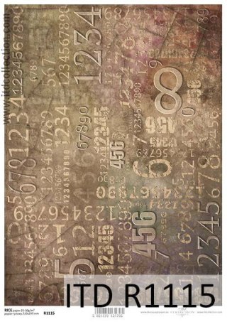 ITD Papier ryżowy A4 ITD R 1115