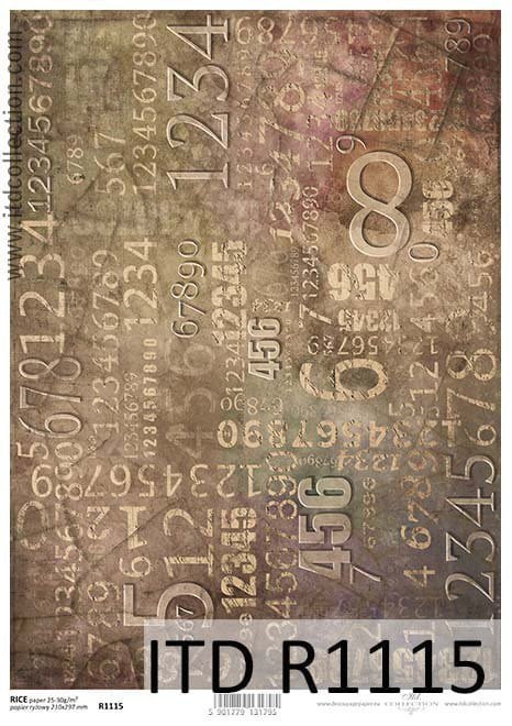 ITD Papier ryżowy A4 ITD R 1115