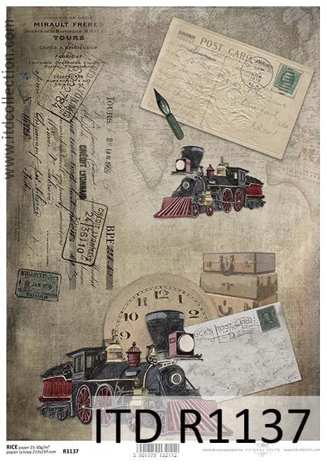 ITD Papier ryżowy A4 ITD R 1137