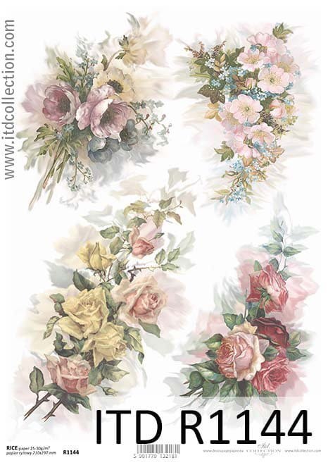 ITD Papier ryżowy A4 ITD R 1144