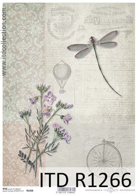 ITD Papier ryżowy A4 ITD R 1266
