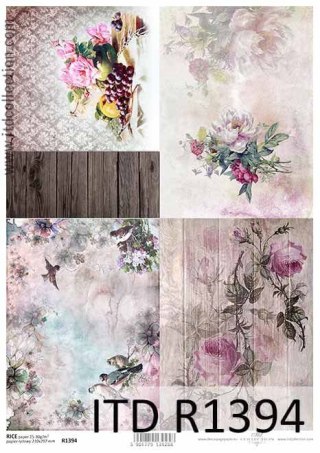 ITD Papier ryżowy A4 ITD R 1394