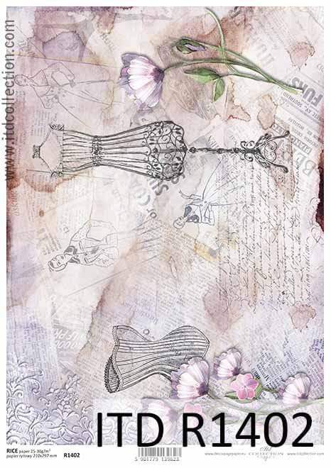 ITD Papier ryżowy A4 ITD R 1402