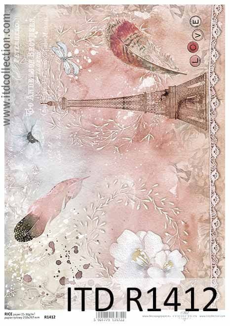 ITD Papier ryżowy A4 ITD R 1412