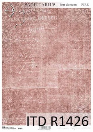 ITD Papier ryżowy A4 ITD R 1426