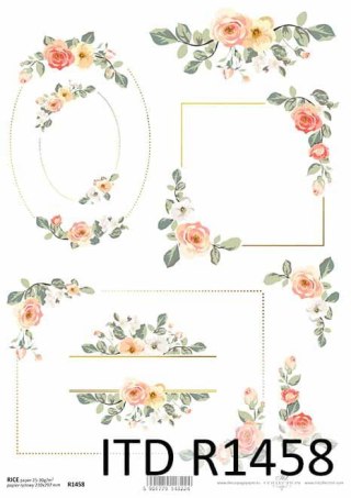 ITD Papier ryżowy A4 ITD R 1458