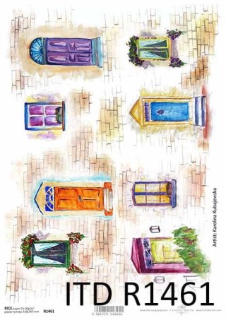 ITD Papier ryżowy A4 ITD R 1461