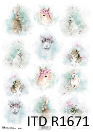 ITD Papier ryżowy A4 ITD R 1671