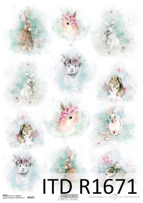 ITD Papier ryżowy A4 ITD R 1671 ITD Papier ryżowy A4 ITD R 1671