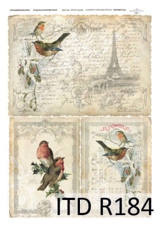 ITD Papier ryżowy A4 ITDR184