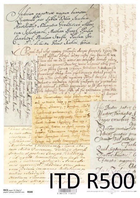 ITD Papier ryżowy A4 ITDR500