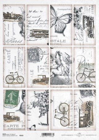 ITD Papier ryżowy A4 ITDR543