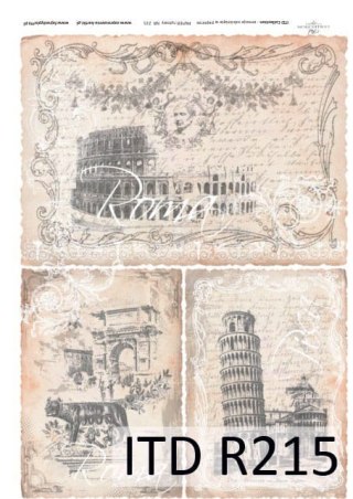 ITD Papier ryżowy A4 itdr215