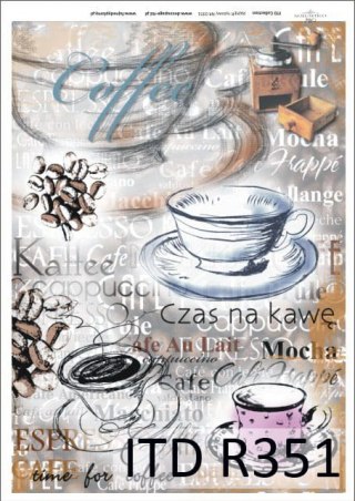 ITD Papier ryżowy A4 itdr351
