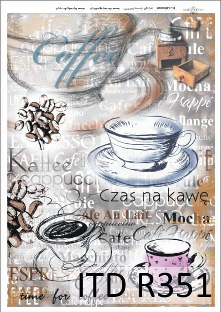 ITD Papier ryżowy A4 itdr351