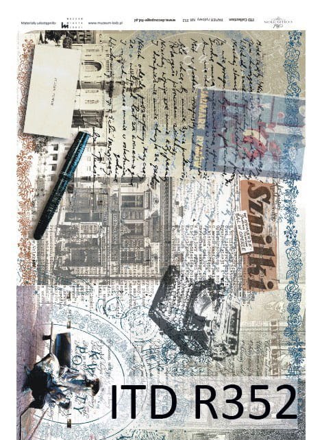 ITD Papier ryżowy A4 itdr352