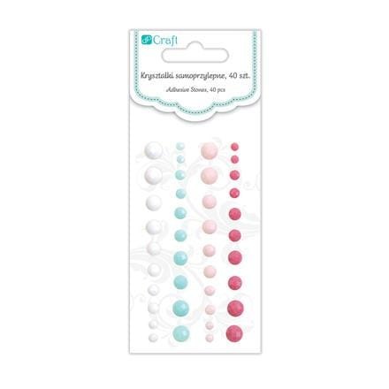 DPCraft KRYSZTAŁKI SAMOPRZYLEPNE, 40 SZT, - POSITIVE LIFE [GRKR-029]