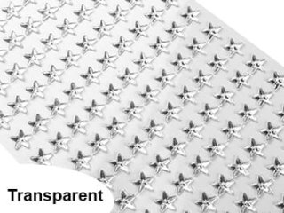 Kryształki gwiazdki 10 mm transparentne - (24) 84szt