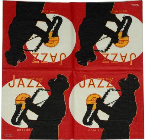 Serwetka nr. 1218 Jazz [33x33]