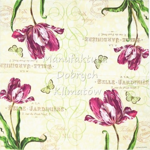 Serwetka nr. 1256 Belle Jardinier [33x33]