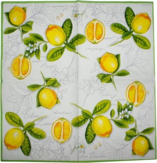 Serwetka nr. 1397 Citrus Limonum [33x33]