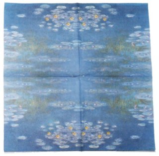 Serwetka nr. 390 Monet Waterlilies [33x33]