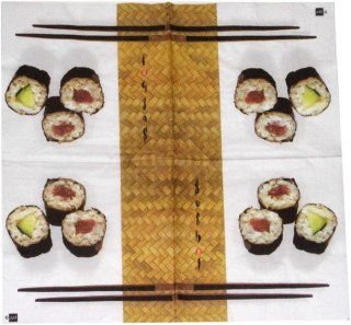 Serwetka nr. 837 sushi [33x33]