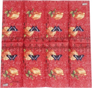 Serwetka nr. 880 china rose [21x21]