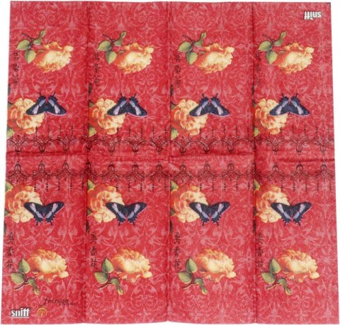 Serwetka nr. 880 china rose [21x21]