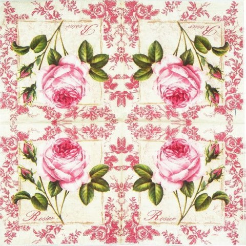 Serwetka nr. 932 Rosier [33x33]