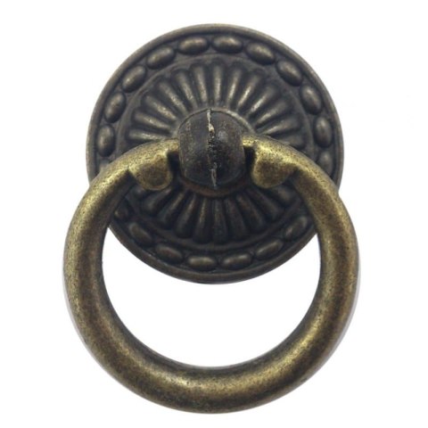 Uchwyt okrągły z kołatką 3x5cm (509-186)[072]