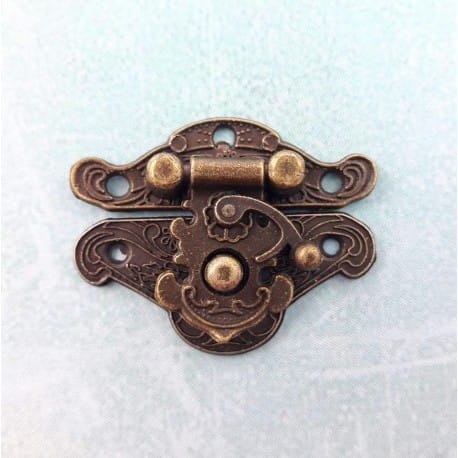 Zamknięcie ozdobne z haczykiem 3,5x3cm (509-201)[068]