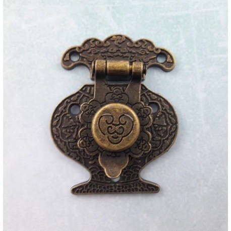 Zamknięcie ozdobne z ornament 4,5x3,5cm (509-203)[070]