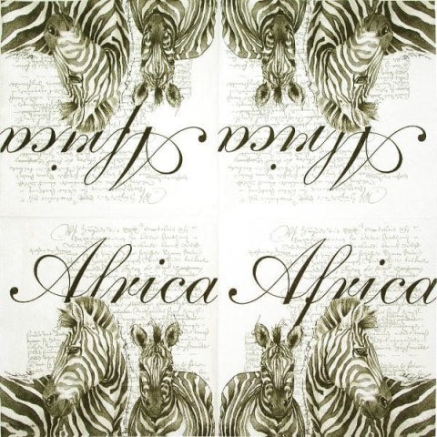 Serwetka nr. 1550 Africa [33x33]